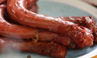 广东鸭脖的制作方法 鸭脖广东话怎么说