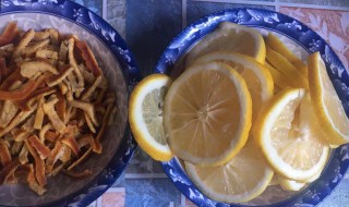 陈皮可以和柠檬泡水喝吗（陈皮可以和柠檬泡水喝吗功效）