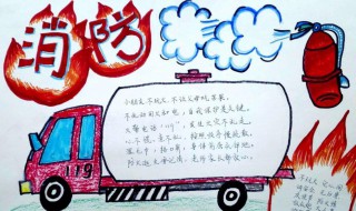 简单消防主题手抄报内容（简单消防主题手抄报内容文字）