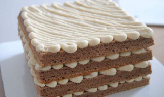 瑞士卷蒙布朗的家常做法 瑞士卷 布丁层