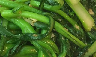 蒜蓉菜心做法（蒜蓉菜心做法步骤）