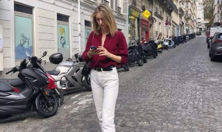 白裤子配什么颜色上衣（白鞋白裤子配什么颜色上衣）