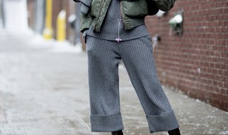 阔腿裤应该怎样搭配上衣(阔腿裤怎样搭配上衣图片)