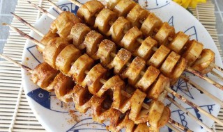 爆烤面筋的家常做法 烤面筋曝光视频