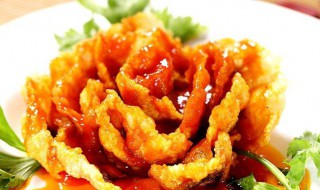 牡丹鱼片的家常做法 牡丹鱼片的家常做法大全