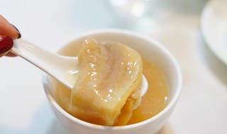 吃鱼鳔有什么作用（吃鱼鳔有什么作用与功效）