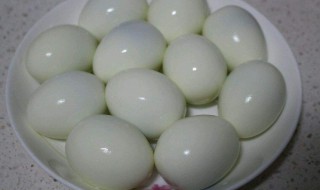 水煮蛋怎么做 水煮蛋怎么做好吃