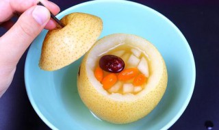 梨子水怎么煮止咳化痰 冰糖梨子水怎么煮止咳化痰