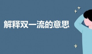 双一流是哪个双一流（双一流是什么一流）