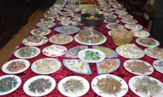 满汉全席菜名 满汉全席菜名表