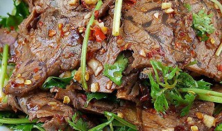 凉拌牛肉（凉拌牛肉的做法 最正宗的做法）