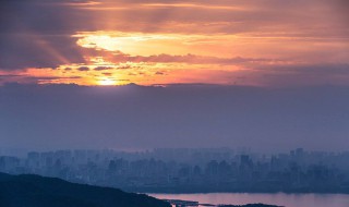 杭州哪里可以看日出 杭州哪里可以看日出和夕阳