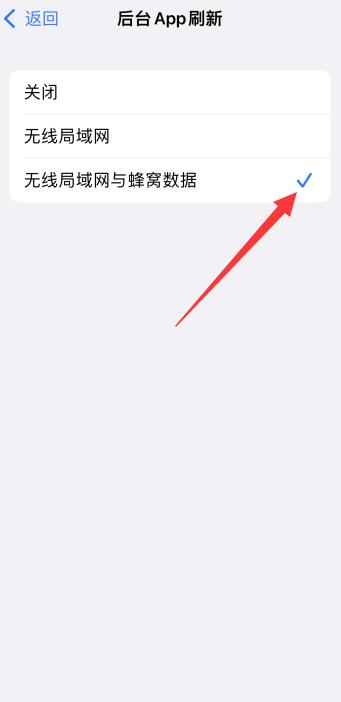 iPhone手机怎么设置休眠不断网