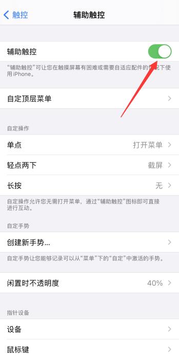 iPhone手机主屏幕上的圆点在哪里设置