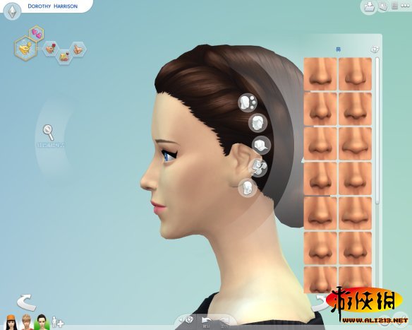 《模拟人生4》试捏盘发妹纸 模拟人生4捏女生