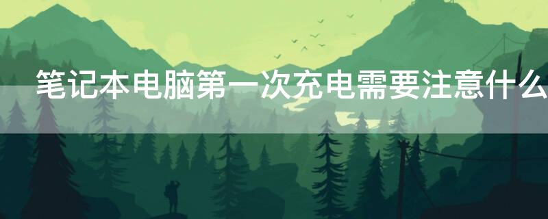 笔记本电脑第一次充电需要注意什么 笔记本第一次充电应该注意什么