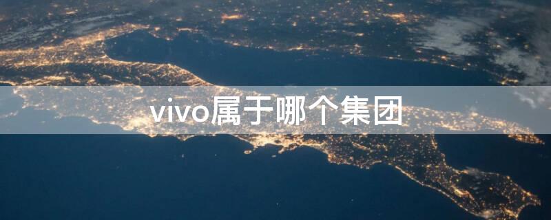 vivo属于哪个集团 vivo是哪个国家控股