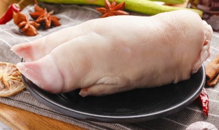 猪爪的营养价值与功效（猪爪有什么功效）