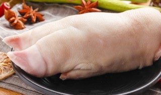 猪蹄冻的营养(猪蹄冻的营养价值及功效)