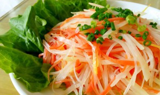 胡萝卜土豆丝怎么炒好吃 胡萝卜土豆丝怎么炒好吃窍门