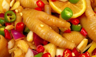 做柠檬鸡爪需要什么材料 做柠檬鸡爪配料