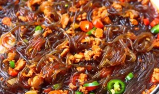 酱粉条的家常做法 酱油粉条的做法