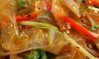 正宗凉拌粉皮的做法 凉拌粉皮怎样做