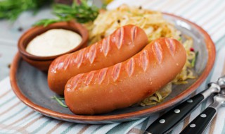 微波炉波波肠的做法 微波炉肉肠的做法