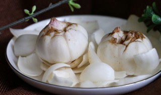 新鲜百合怎么晒干步骤 新鲜百合直接晒干可以吗?怎样制干