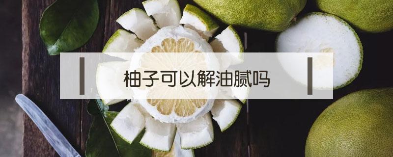 柚子可以解油腻吗（柚子去油脂吗）