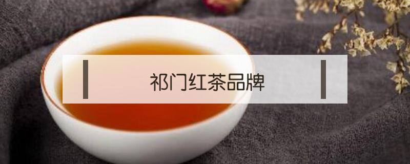 祁门红茶品牌 祁门红茶品牌推荐