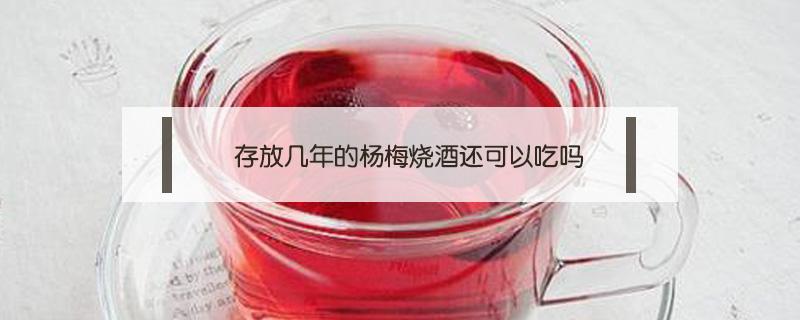 存放几年的杨梅烧酒还可以吃吗（存放几年的杨梅烧酒还可以吃吗有毒吗）