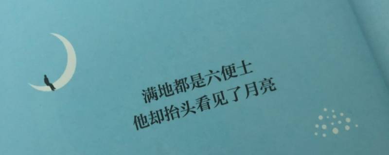 六便士和月亮经典语录 六便士和月亮经典语录英语