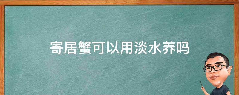 寄居蟹可以用淡水养吗 寄居蟹能水养吗