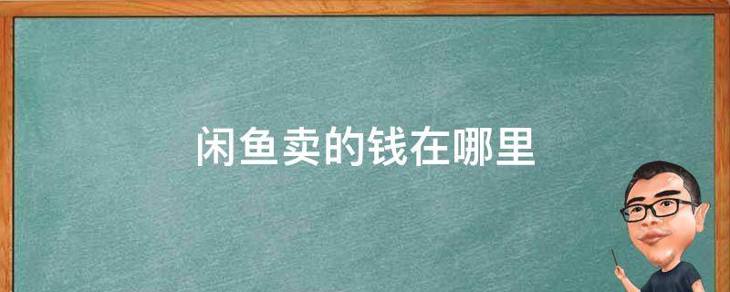 闲鱼卖的钱在哪里（闲鱼卖的钱在哪里收）