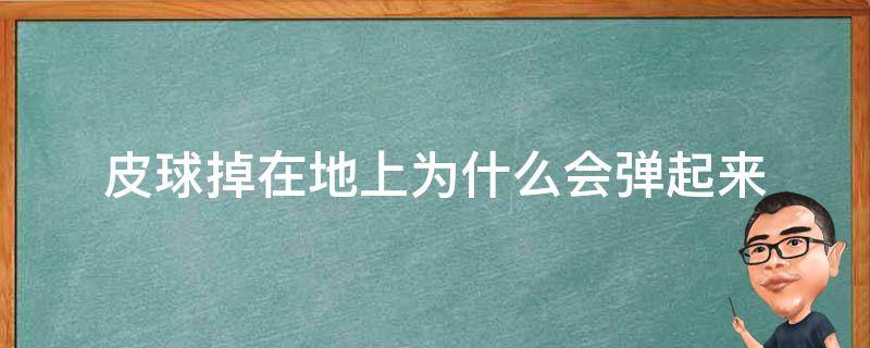 皮球掉在地上为什么会弹起来（为什么球落在地上会弹起来）