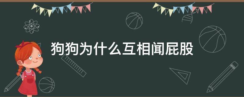 狗狗为什么互相闻屁股（狗狗之间为什么要闻屁股）