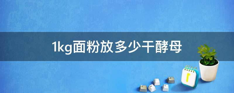 1kg面粉放多少干酵母（一千克面粉放多少干酵母）