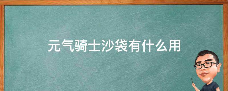 元气骑士沙袋有什么用 元气骑士弹药袋什么作用