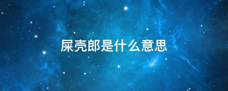 屎壳郎是什么意思 说一个人屎壳郎是什么意思