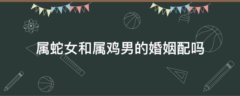 属蛇女和属鸡男的婚姻配吗（属鸡女跟属蛇男婚配怎样）