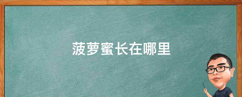 菠萝蜜长在哪里 菠萝蜜长在哪里图片欣赏