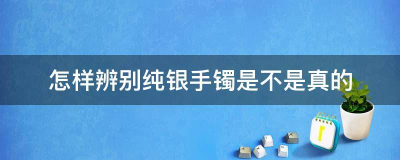 怎样辨别纯银手镯是不是真的（怎样鉴别手镯是不是纯银的）