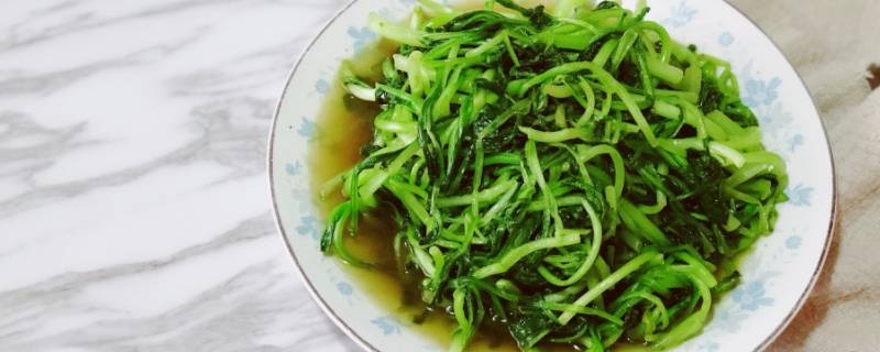 鸡毛菜怎么吃 紫色鸡毛菜怎么吃