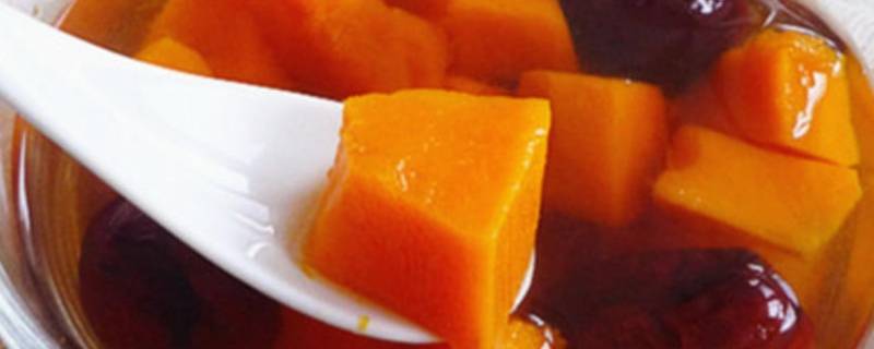 南瓜糖水怎么做 南瓜可以做什么糖水