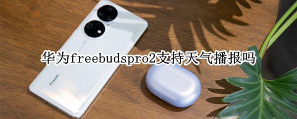 华为freebudspro2支持天气播报吗（华为freebuds2pro使用说明）