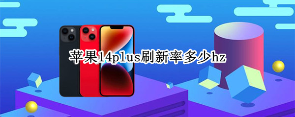 苹果14plus刷新率多少hz（iphone12pro刷新率是多少）