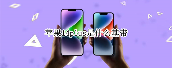 苹果14plus是什么基带（ios 14 基带）