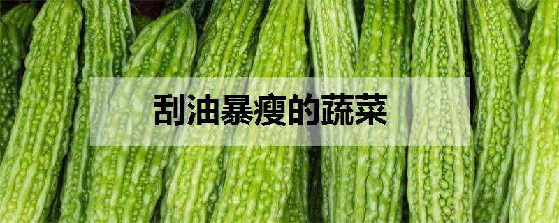 刮油暴瘦的蔬菜有哪些（冬季刮油暴瘦的蔬菜）