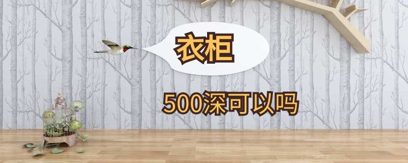 衣柜500深可以吗 衣柜500深够用吗